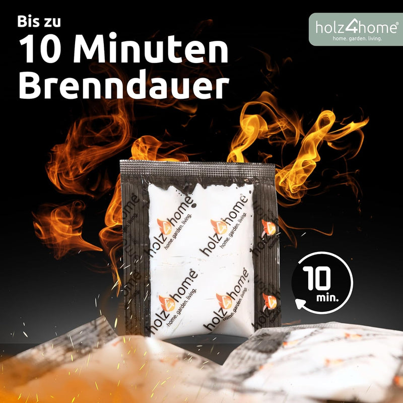 holz4home® Anzündtüten 500 Stück Grillanzünder Kaminanzünder Anzünder I Ofenanzünder Kaminofenanzünd