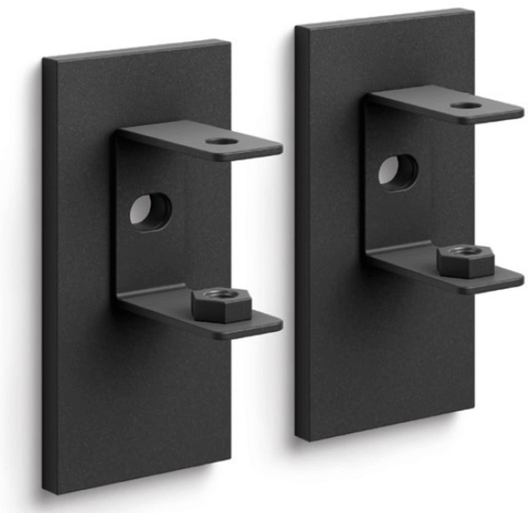 ZACK Wall brackets, set/2 Black, Stainless Steel Sonstige, Sonstige