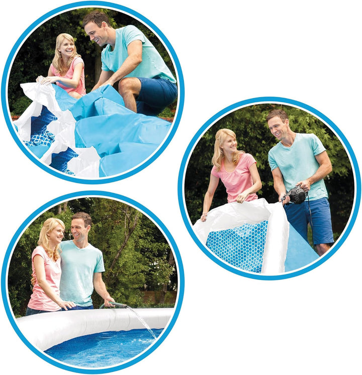 Intex 6ft x 20in Easy Set Swimming Pool #28101, Blue 183cm x 183cm x 51cm Aufstellpool (ohne Filter)