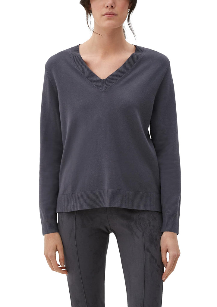 s.Oliver Damen 10.2.11.17.170.2118888 Pullover (1er Pack) 38 Schwarz, 38 Schwarz