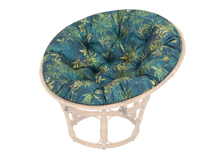PillowPrim Polster für Papasansessel, Auflage, Ersatzpolster Papasan D 114 cm, Bodenkissen gepolster