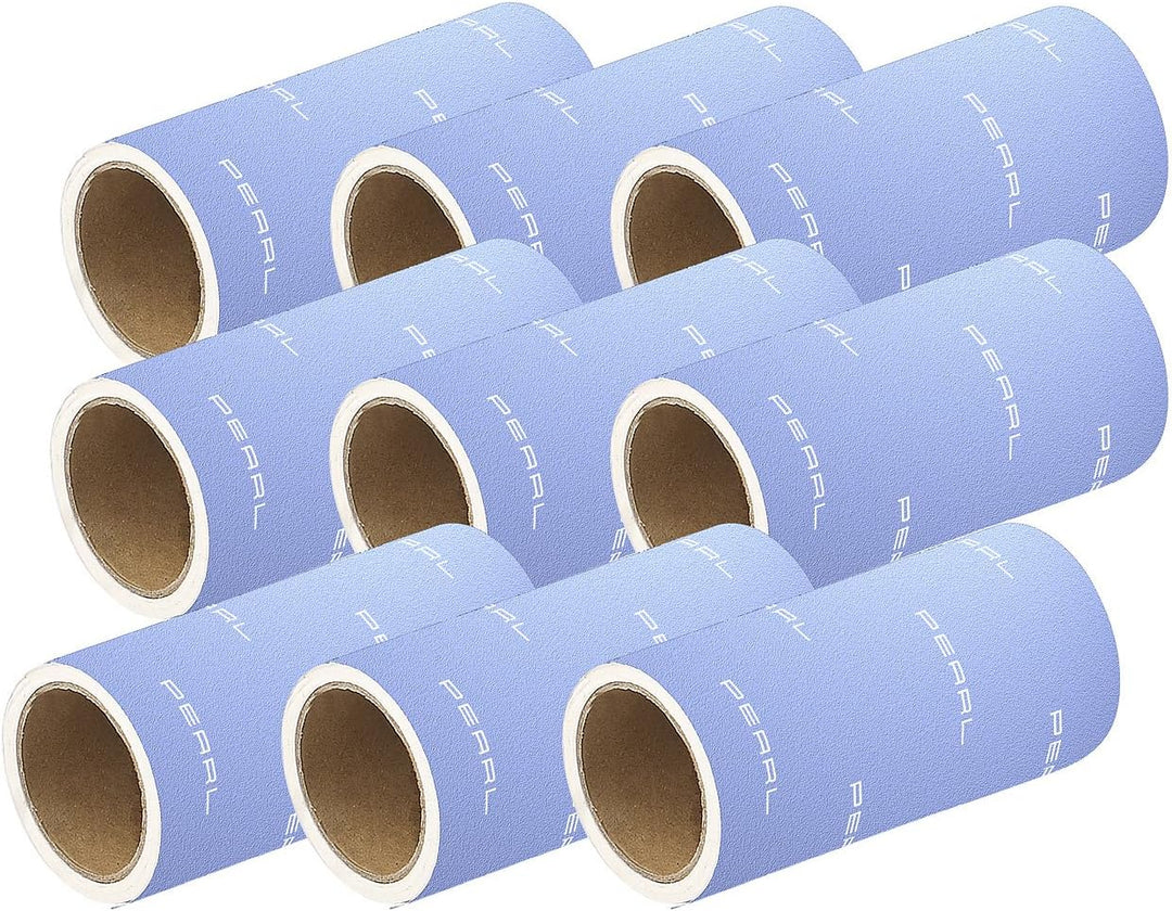 PEARL Klebe Fusselrolle: 3x 10er-Set: Fusselrolle mit Griff und 9 Ersatz-Rollen, 600 Blatt (Kleberol