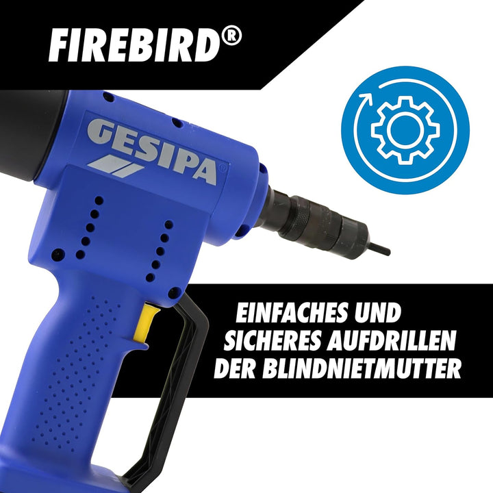 Gesipa Blindnietmutterngerät Akku Fire-Bird, 7260032.0