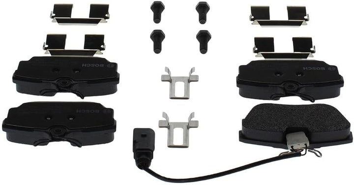 Bosch BP457 Bremsbeläge - Hinterachse - ECE-R90 Zertifizierung - vier Bremsbeläge pro Set