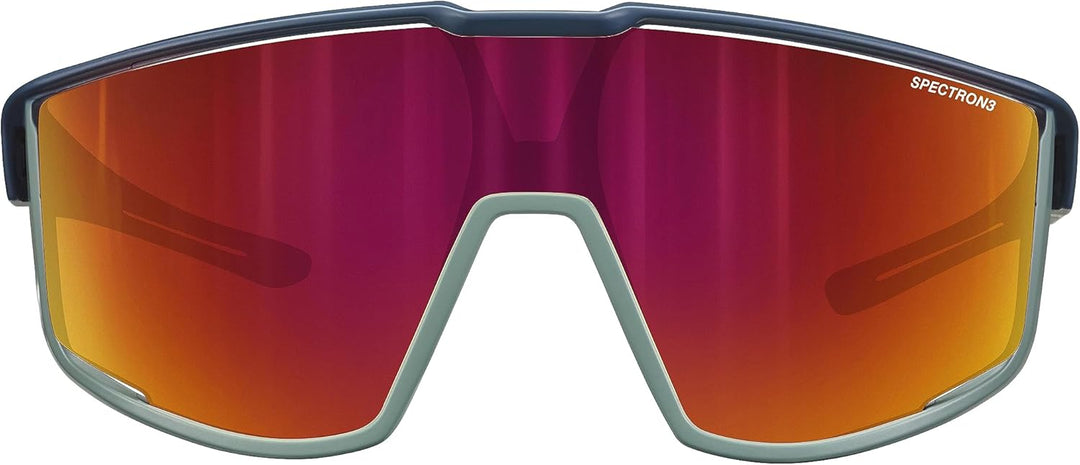 Julbo Unisex Fury Sunglasses Einheitsgrösse Dunkelblau / Grün, Einheitsgrösse Dunkelblau / Grün