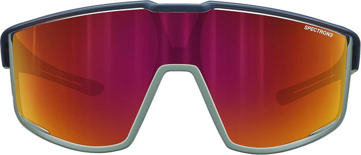 Julbo Unisex Fury Sunglasses Einheitsgrösse Dunkelblau / Grün, Einheitsgrösse Dunkelblau / Grün