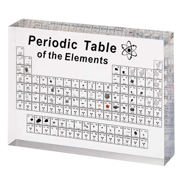 Mocoli Periodensystem Acryl, Periodensystem Echte Elemente, 83 Elements, Periodic Table, Perioden Sy