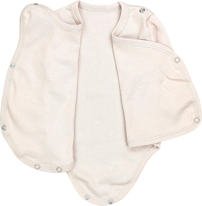 TupTam Baby Unisex Langarm Wickelbody im 5er Set 56 Beige Hellbeige Petrolgrün Jeansblau Dunkelblau,