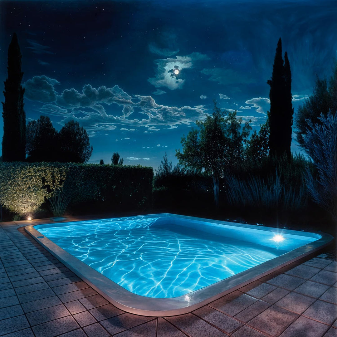 LEDKIA LIGHTING LED-Poolstrahler Oberfläche tauchfähig 12V AC/DC Rostfreier Edelstahl IP68 35W Kalte
