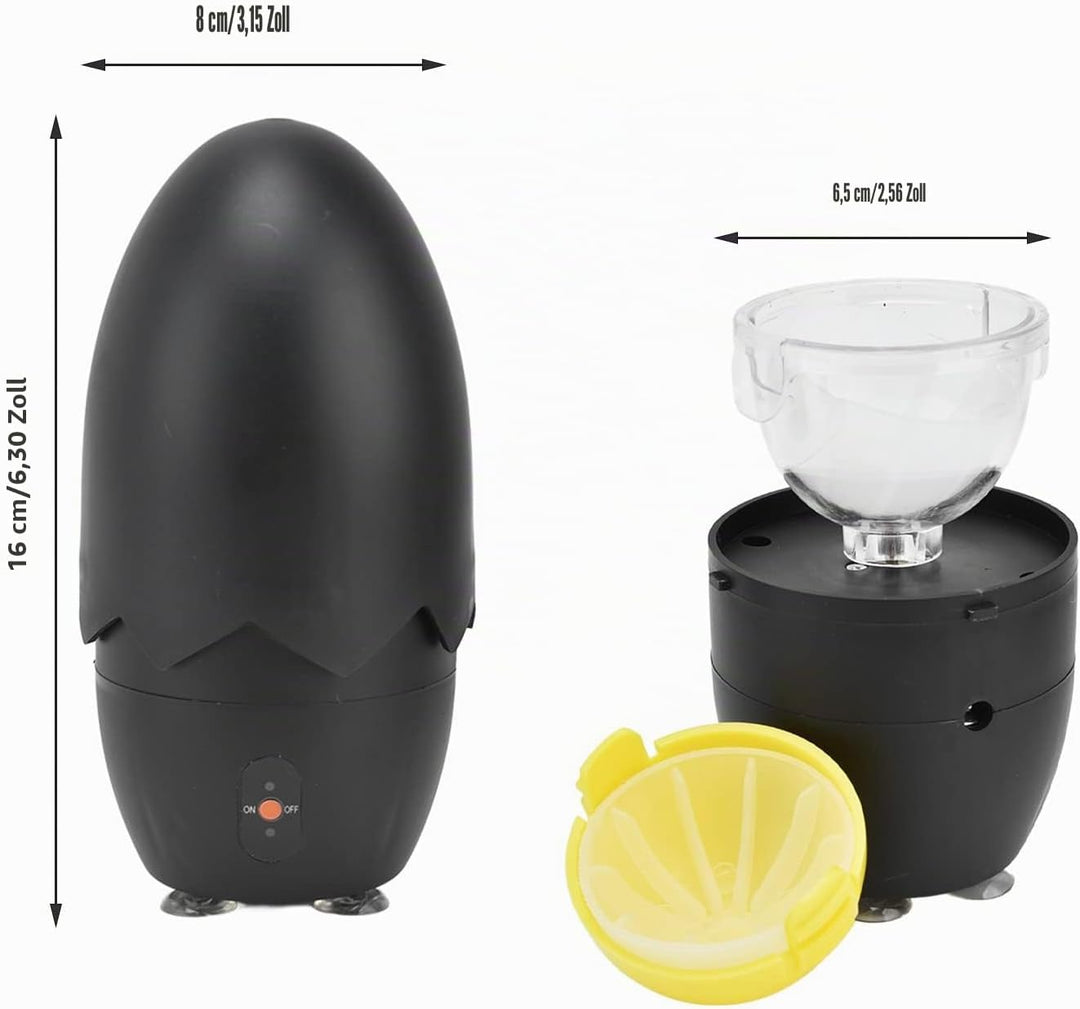 Elektrischer Egg Scrambler, Golden Egg Shaker Schneebesen Egg Spinner Egg Dotter Mixer Golden Egg Ma