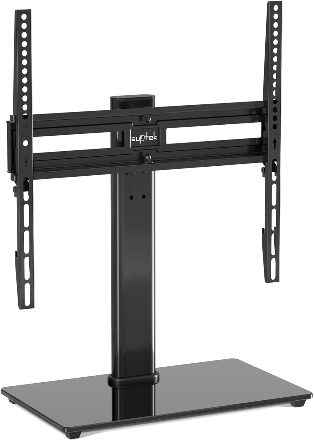 suptek TV Ständer Schwenkbar for 26-55 inch LED OLED Flat Curved Screens bis zu 50 KG, TV Stand höhe