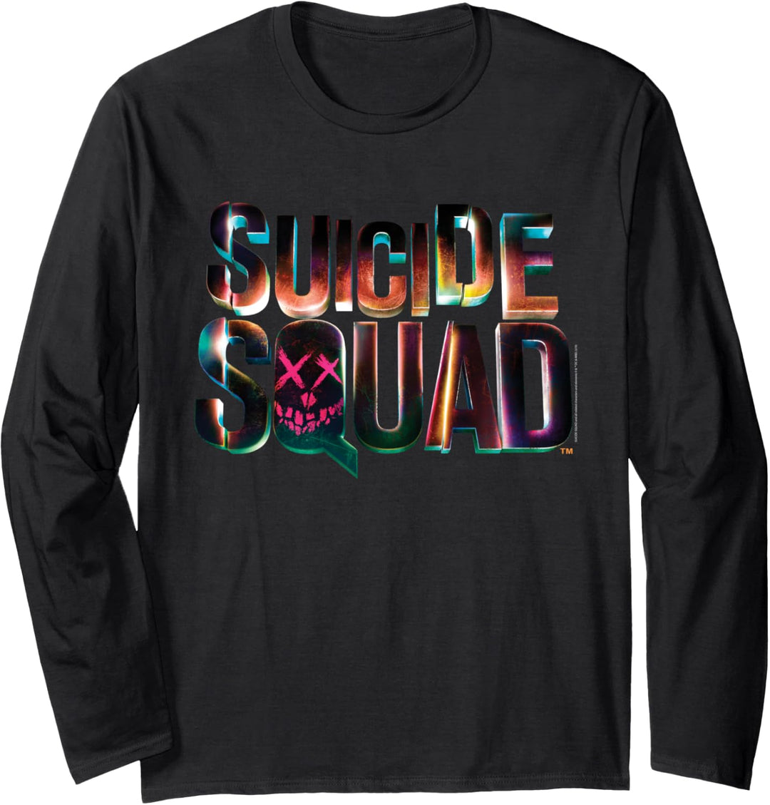 Suicide Squad Logo Langarmshirt