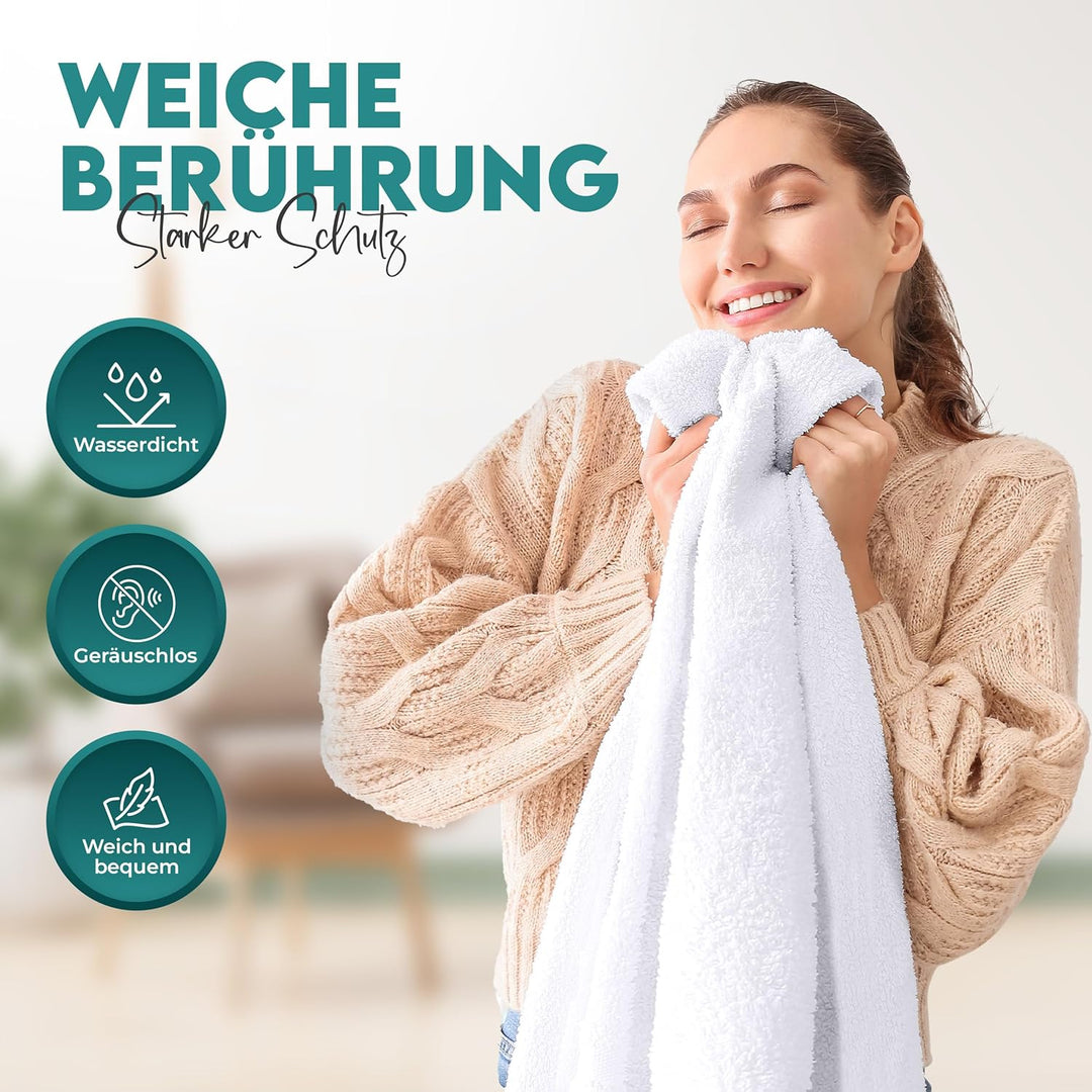 Wasserdichter Matratzenschoner 150x200 cm, 40 cm tief matratzenschutz