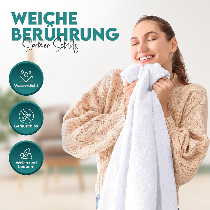 Wasserdichter Matratzenschoner 135x190 cm, 40 cm tief matratzenschutz