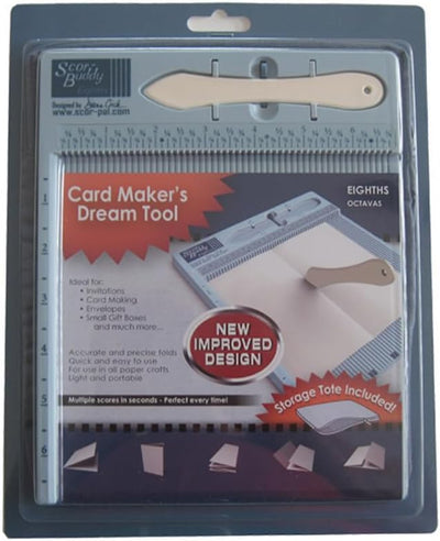 Scor-Buddy Eighths Mini Scoring Board 9"x7.5"-Imperial Mehrfarbig/Meereswellen (Ocean Tides), Mehrfa