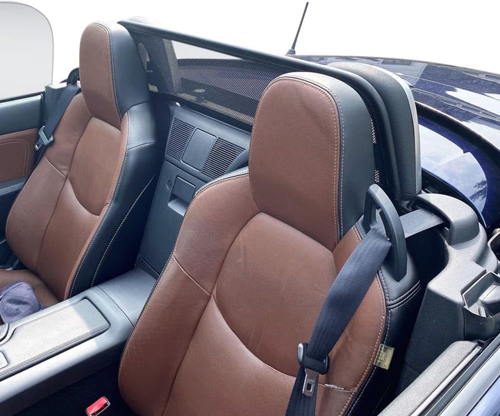 Aperta Windschott passend für Mazda MX-5 NC 100% Passgenau OEM Qualität Schwarz Windstop Windabweise