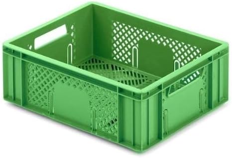 PROREGAL CHEFGASTRO SuperSparSet 12x Eurobehälter Obst- und Gemüsekasten | HxBxT 14,2x30x40cm | 13 L