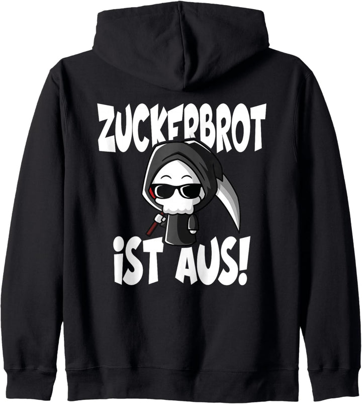 Zuckerbrot Ist Aus Geduldsfaden Lustiger Spruch Damen Kapuzenjacke