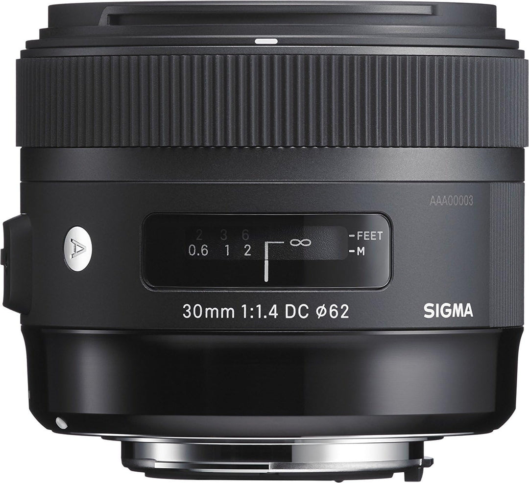 Sigma 30mm F1,4 DC HSM Art Objektiv für Nikon F Objektivbajonett für Nikon Single, für Nikon Single