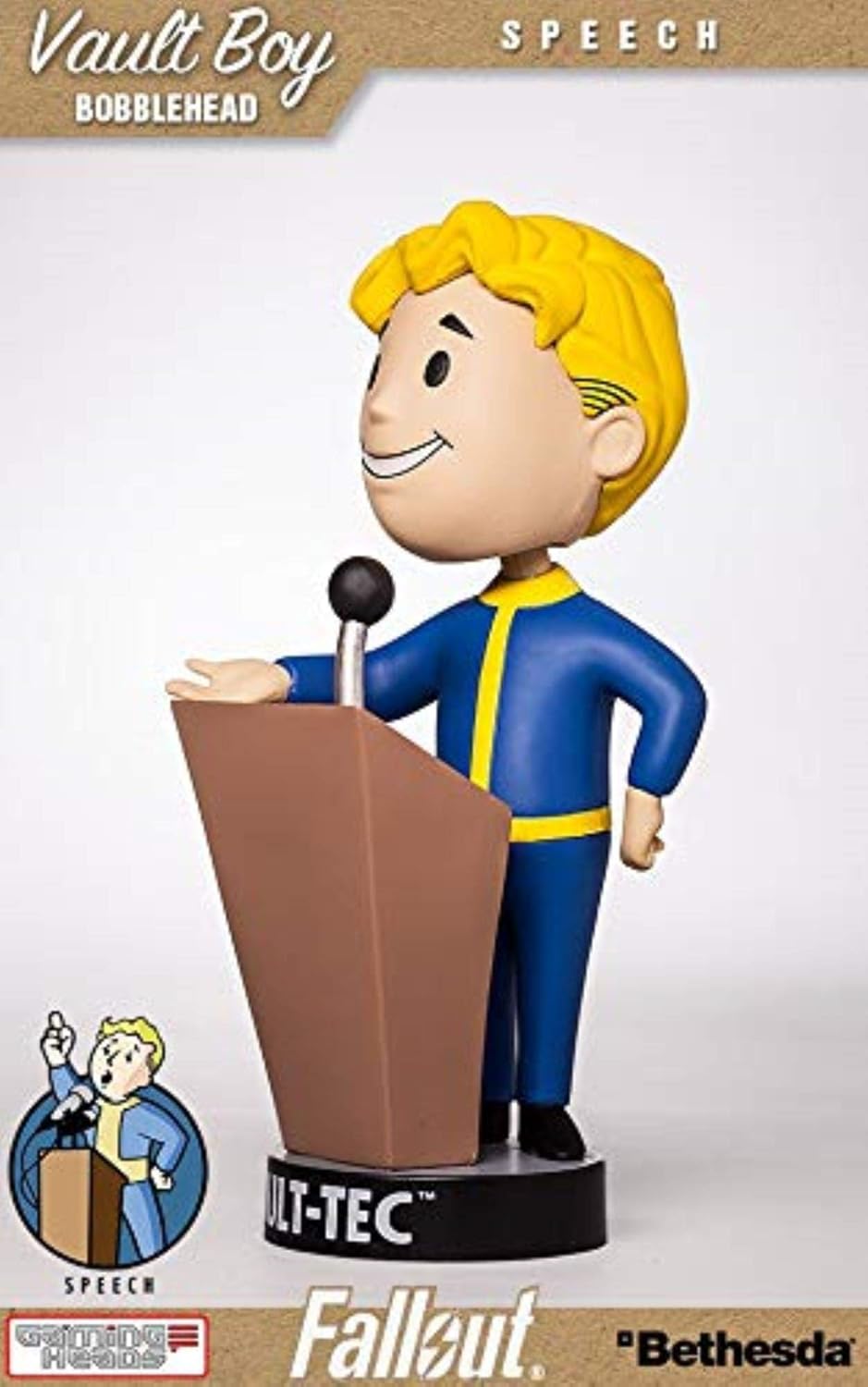 Fallout 4: Vault Boy 111 Vault-Tec Wackelkopf - Serie Zwei: Sprache, Blau, Gelb