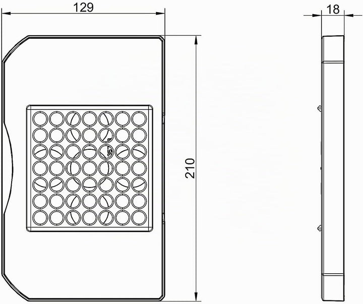 Bio-Deckel 8012497 hellgrau für 7,5 Eimer Liter der COX BASE Abfallsorter/Biodeckel