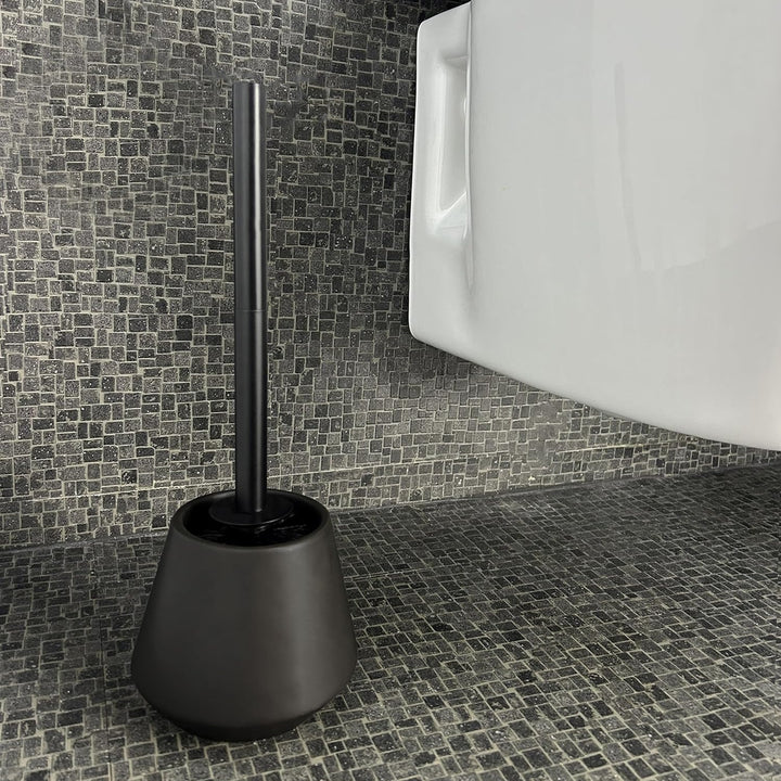 Spirella - WC-Bürste Joshua, aus Steinzeug 13,5 x 38,5 cm, ermöglicht eine effektive Reinigung, mode