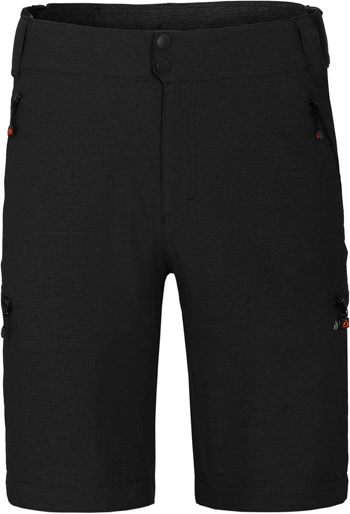 Bergson PORVOO Zipp-Off | Herren Radhose (mit gepolsterter Innenhose) - Bermuda Zipp-Off Funktion, I