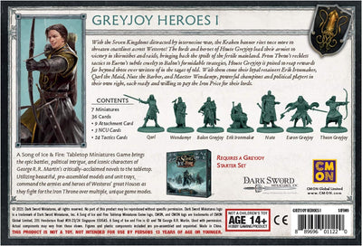 Greyjoy Heroes #1: A Song of Ice and Fire