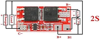 5 Stück 2S 10A 8,4V Li-Ion Lithium 18650 Lade BMS PCM Batterieschutzplatine