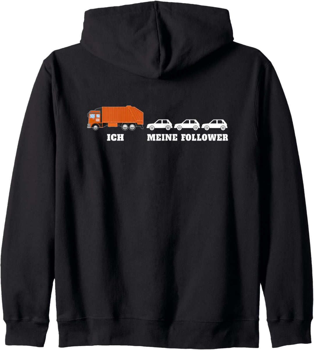 Müllabfuhr Geschenk Müllmann Müllfrau Müllwagen Kostüm Kapuzenjacke