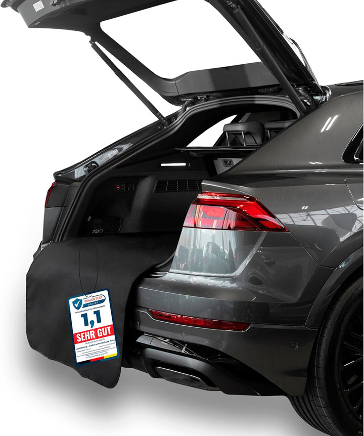 LIONSTRONG® Ladekantenschutz Kofferraum [GEPOLSTERT & WASSERDICHT] – Universelle Schutzmatte geeigne