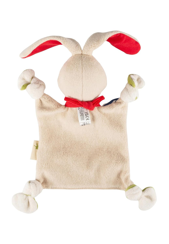 SIGIKID 40504 Schnuffeltuch Hase Green Mädchen und Jungen Babyspielzeug empfohlen ab Geburt blau Bla