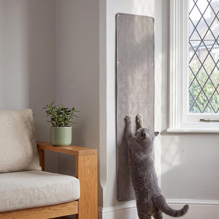 1 Stück Kratzmatte Katze 40x100CM Kratzbretter Natürliche Sisal Kratzmatte Katzenkratzmatte Kratzsch