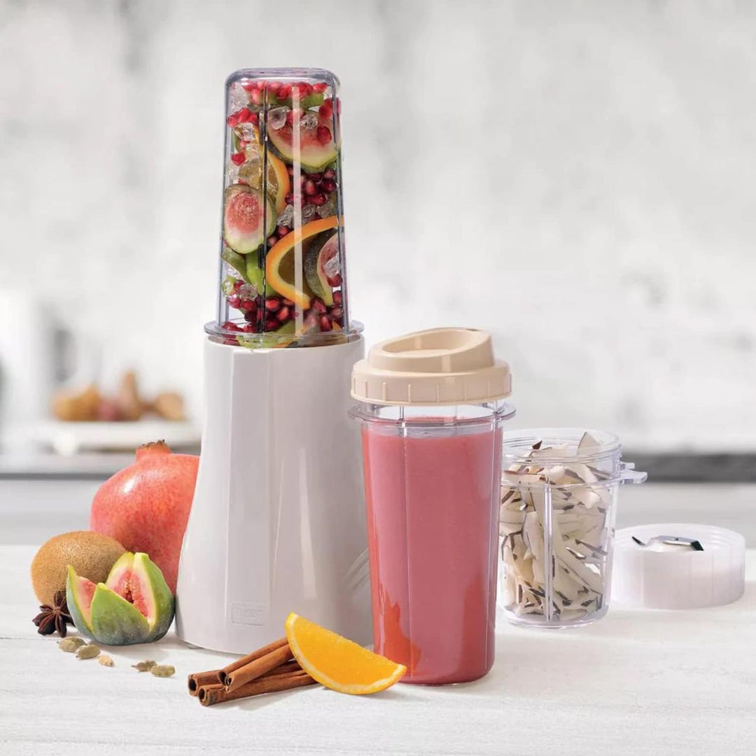 Tribest Personal Blender PB 250 Weiss – Leistungsstarker platzsparender Mixer Smoothie Maker – 200 W