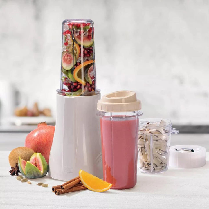 Tribest Personal Blender PB 250 Weiss – Leistungsstarker platzsparender Mixer Smoothie Maker – 200 W