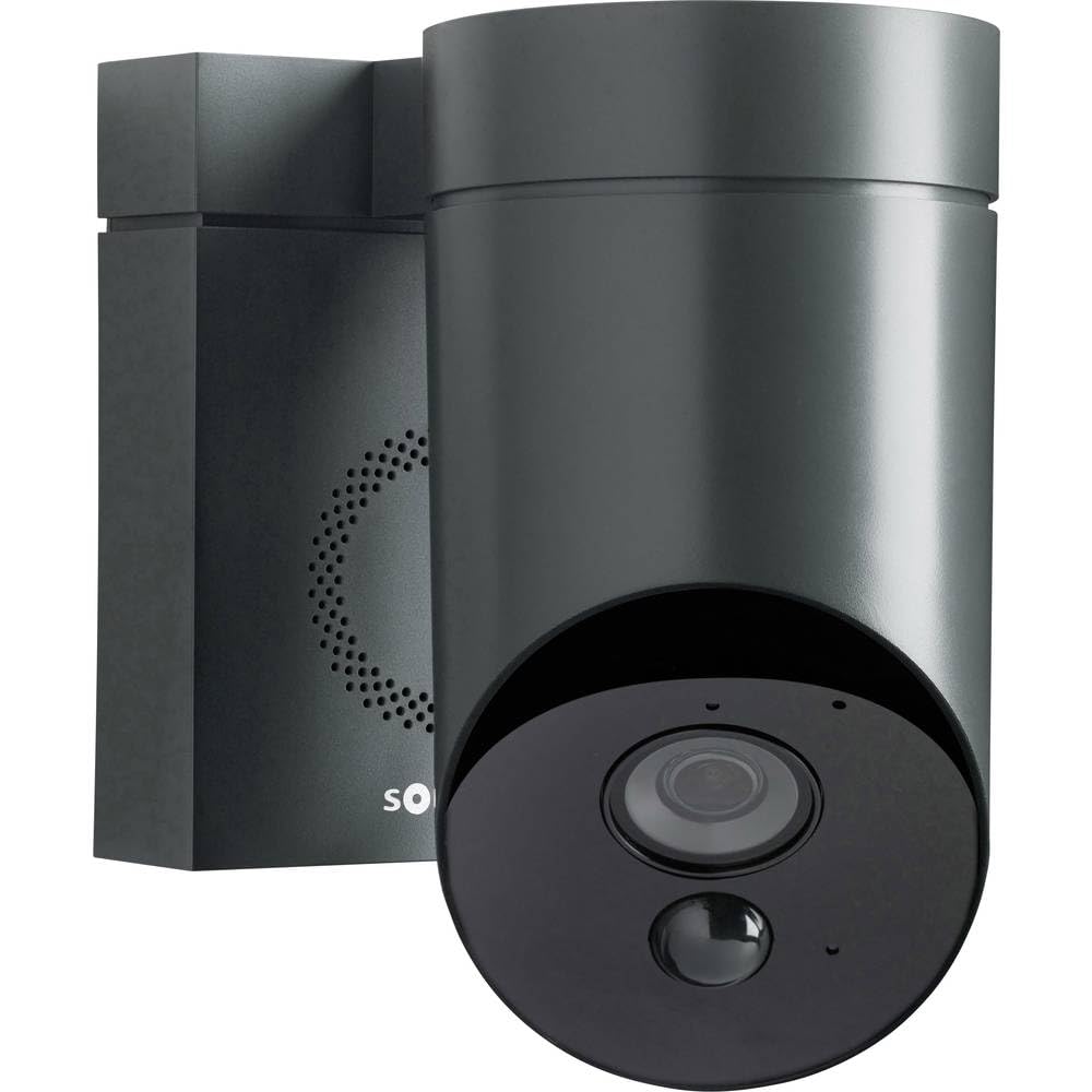 Somfy 2401563 - Überwachungskamera für den Aussenbereich inkl. 110 dB Sirene und Nachtsichtfunktion