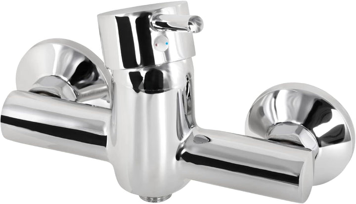 'aquaSu® Einhandmischer Lea für Brause | Chrom | Wasserhahn | Einhebelmischer, Brause