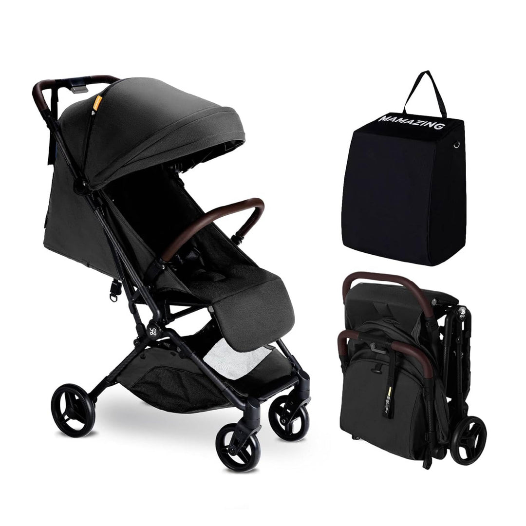 MAMAZING Baby Reise Buggy Kinderwagen für 6M-4 Jahre bis 22kg,Handgepäck Geeignet Klein zusammenklap