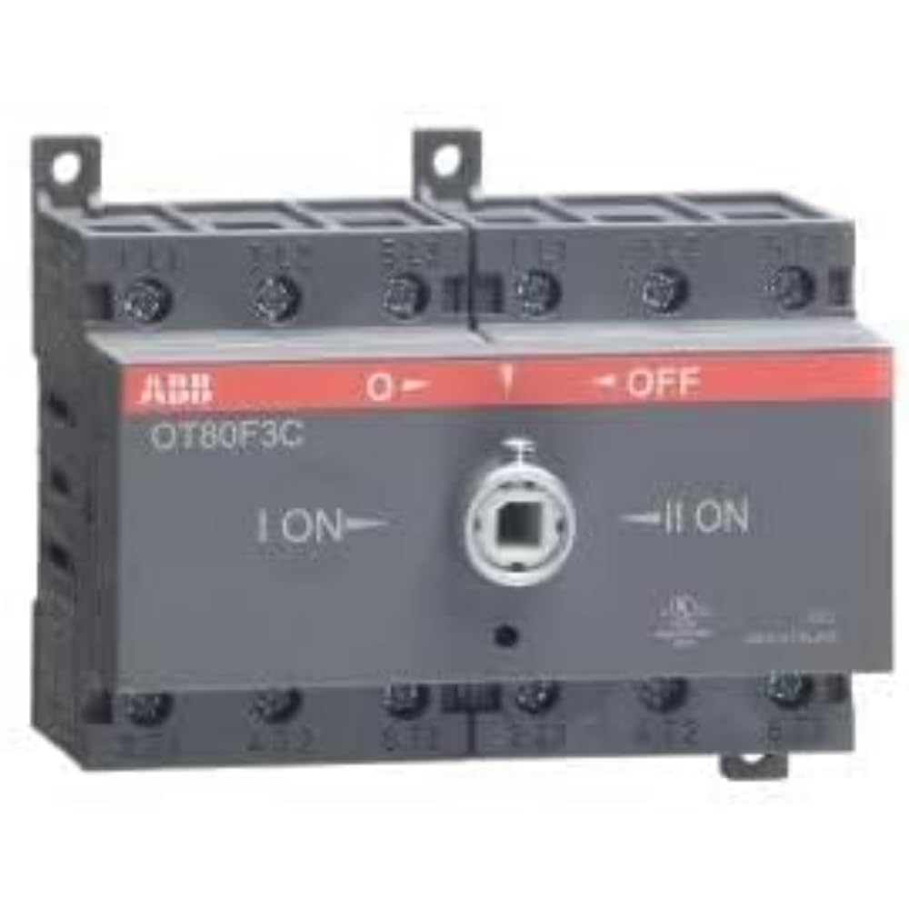 Abb-entrelec OT80f3c Umschalter OT80f3 Kontakte auf DIN-Profil