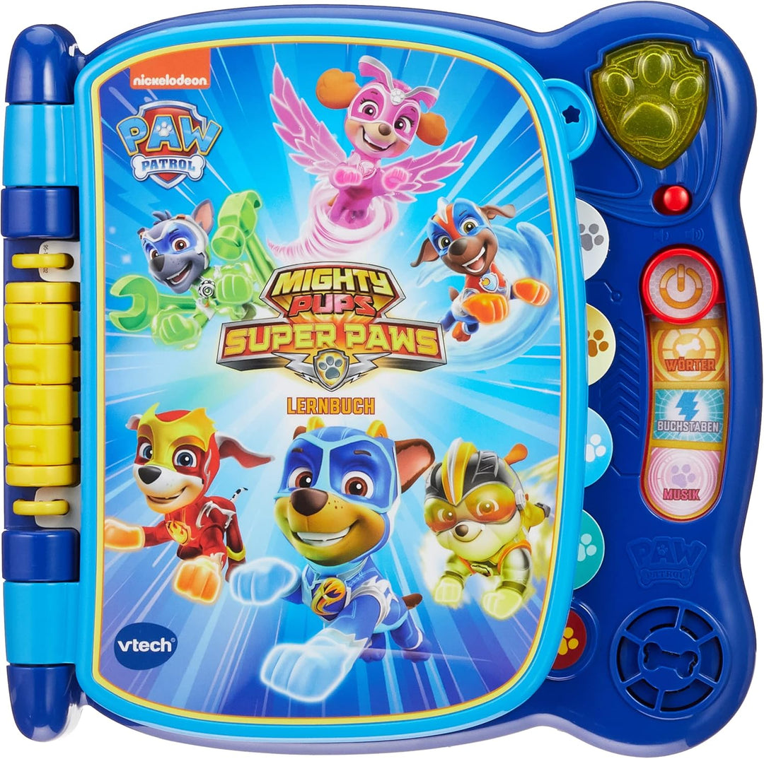 VTech 80-530704 Mighty Pups Lernbuch Paw Patrol Kleinkindspielzeug, Spielzeug, Lerninhalte: Lesen, W
