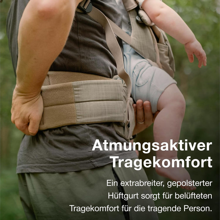 Osprey Poco Weiche Kindertrage LT Hellgrau, Hellgrau