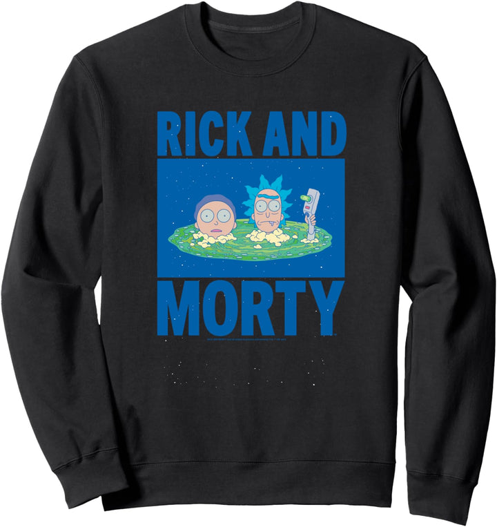 Rick und Morty Portalköpfe Sweatshirt