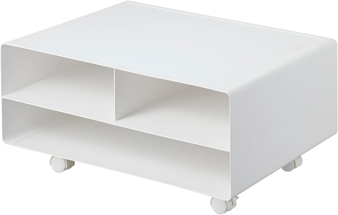 YAMAZAKI Tower Druckerstation, Legierter Stahl, Weiss, One Size