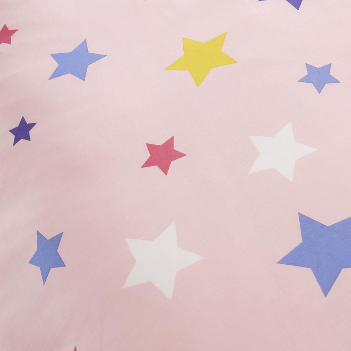 Happy Linen Company Wendbares Bettwäsche Set für Mädchen, Einhorn, Violett Bettbezug-Set für Kleinki