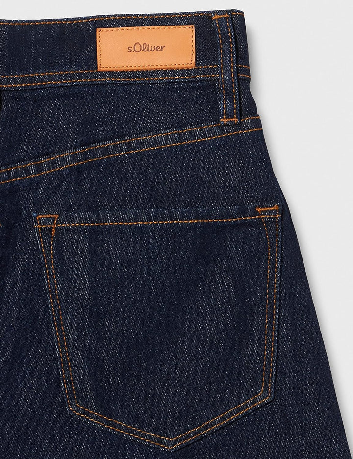 s.Oliver Damen Jeans, Betsy Wide Leg, 58z8 Blau