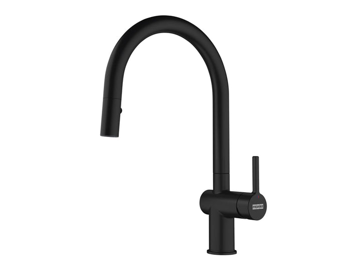 FRANKE 1 Active J pull down spray Spültischarmatur, Black