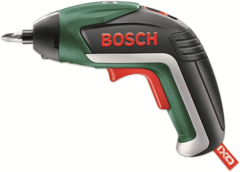 Bosch Akkuschrauber IXO (5. Generation, 10 Bits, USB Ladegerät, Dose, 3,6 Volt, 1,5 Ah)