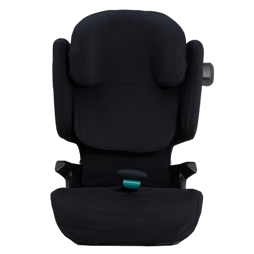 JYOKO Kids Bezug kompatibel mit Britax Romer Kidfix, aus Baumwolle (Romer Kidfix I-Size, Black Serie