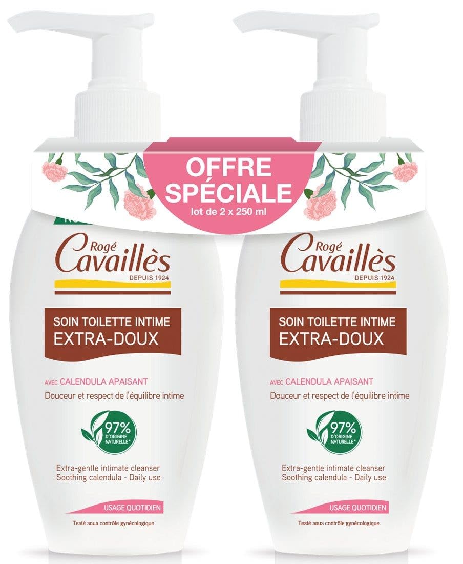 Roge Cava. Soin Intime Extra Doux 2x250