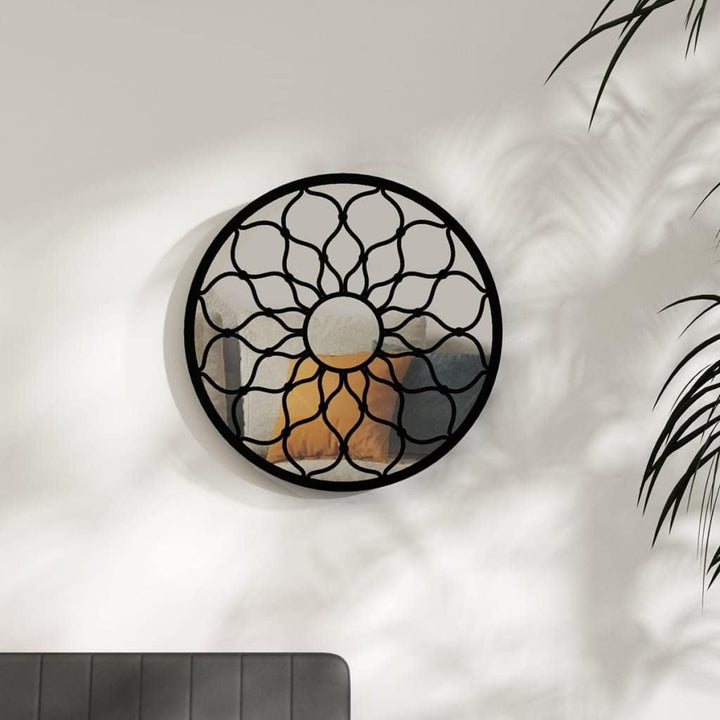 vidaXL Spiegel Wandspiegel Dekospiegel Hängespiegel Flurspiegel Fensterspiegel Wohnzimmer Deko Schwa